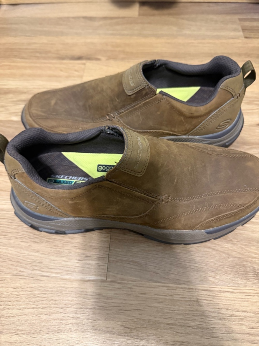 Skechers Men’s Relaxed Fit, Air Cooled slip ons